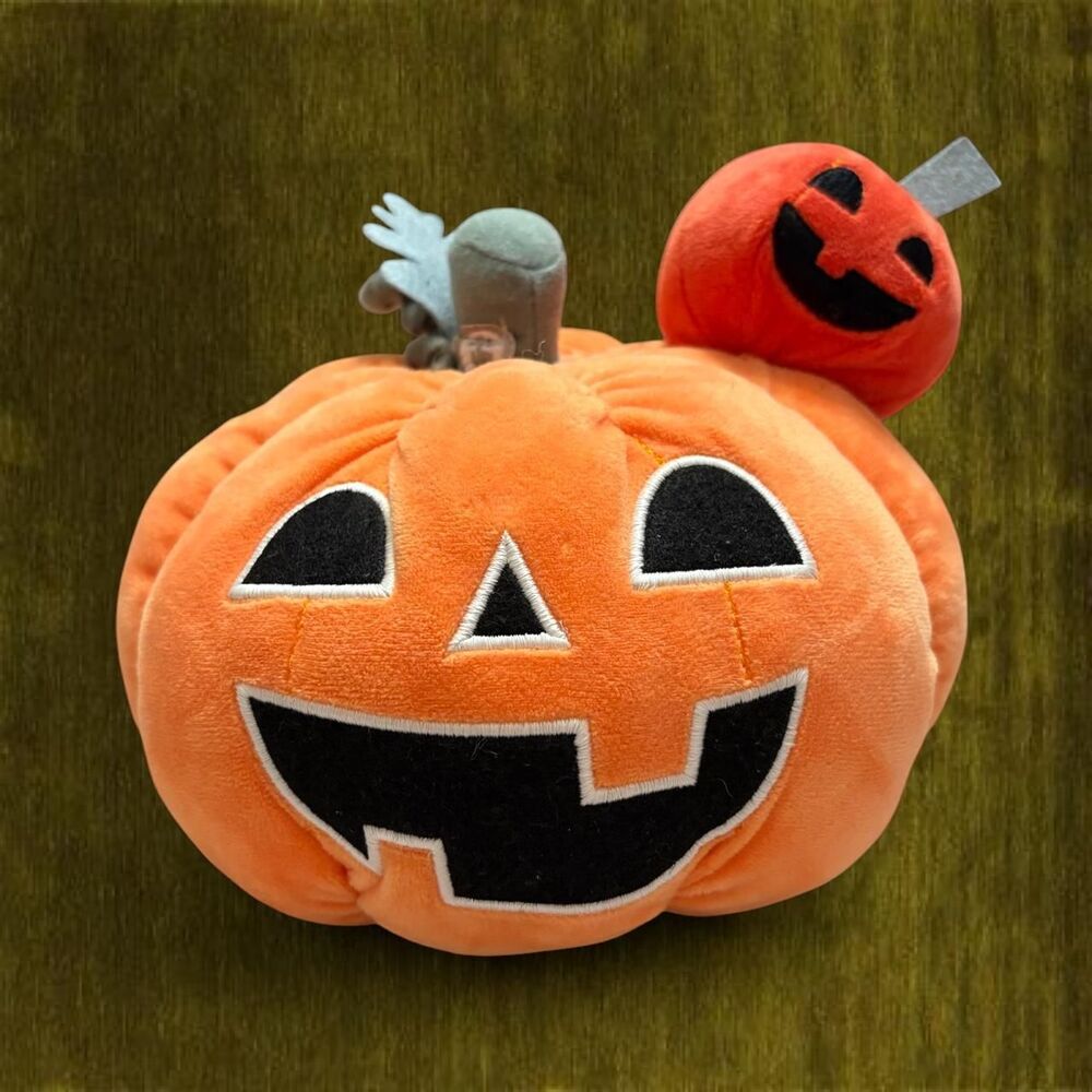 Pumpkin Halloween Jack-o’-lantern Plush Hallmark Collectible Decor